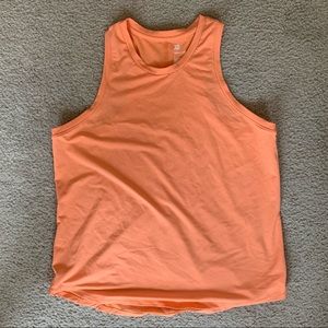 All in Motion orange tank top